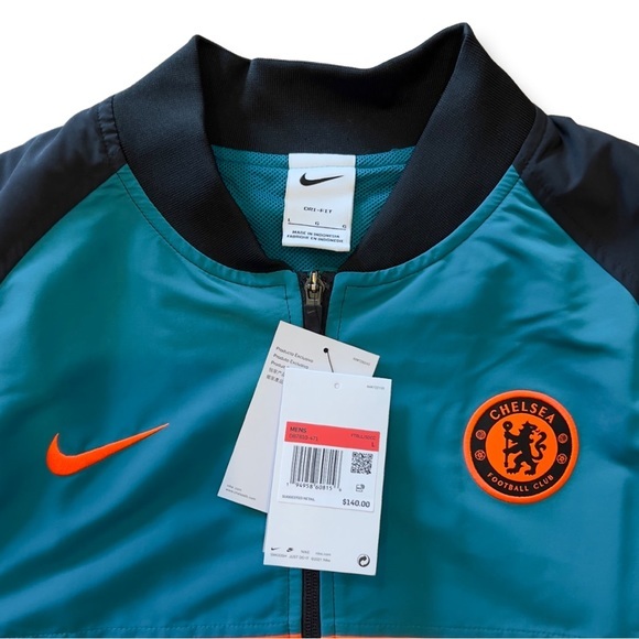 NIKE X CHELSEA 2021/22 MEN’S I96 UEFA CHAMPIONS LEAGUE JACKET - Picture 8 of 12
